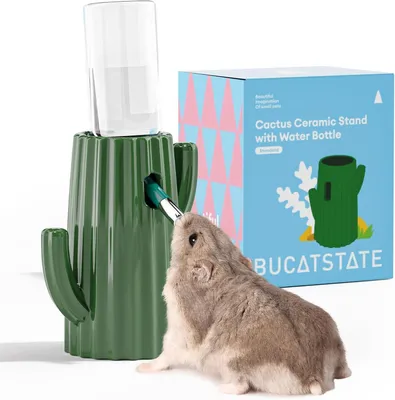 Trinkflasche 120 ml für Kleintiere mit Halterung