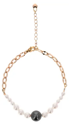 Produktbild von NAHIMA damen armband - roségold weiss NAHIMA damen armband - roségold weiss, onesize