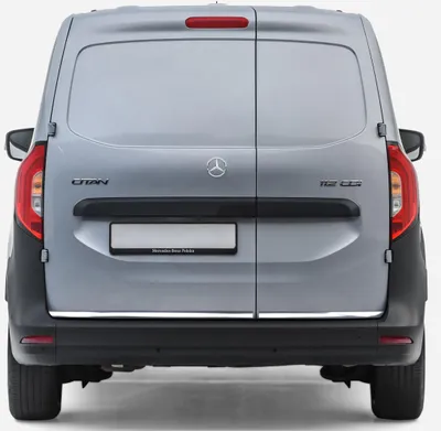Obrázek produktu pro Mercedes-Benz CITAN II – CHROME ozdobné lišty pro zadní dveře, chrom