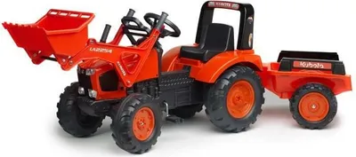 Image de FALK Kubota M135Gx + excavateur + remorque