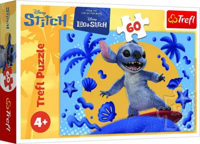 Immagine prodotto di PUZZLE TREFL 60 Un giorno con Stitch /Disney Stitch 17407