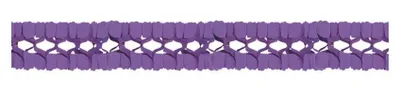 Produktbild von Girlande Violett 4m lang, hochwertige Qualität