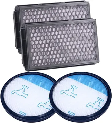 Image de Sillar 4 pièces HEPA Filterset pour Rowenta RO3731EA RO3753EA Compact Power Cyclonic Aspirateur - Remplacement pour Rowenta ZR005901