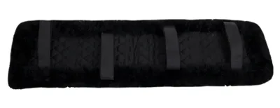 Produktbild von Engel Reitsport Lammfell Kammdeckelunterlage Schwarz/Schwarz 60x14cm