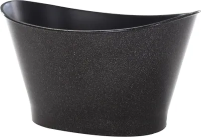 Produktbild von Pflanz-Gefäß Schale M - 31,5 cm schwarz glitter