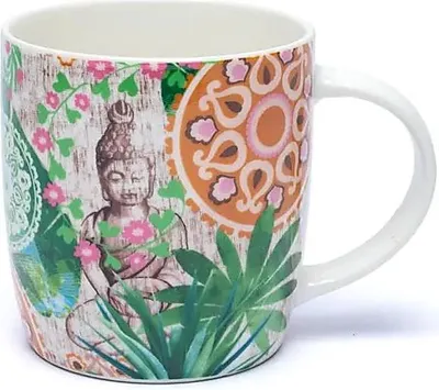 Obrázok produktu pre Hrnček na lúhovanie čaju Buddha Paradise --balenie 2 ks - ±400 ml