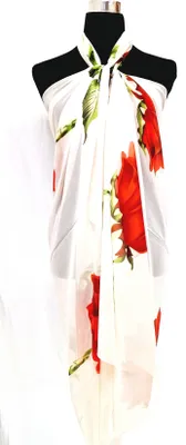 Produktbild von XXL Multifunktions Pareo Schal Wickelrock Strandtuch Wickeltuch Sarong Bademode Trägerkleid P14