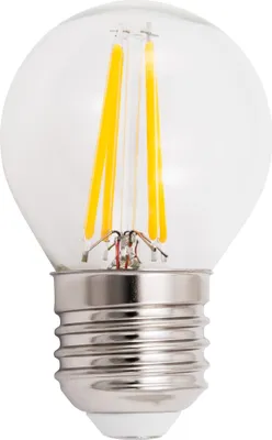 Produktbild von LED Filament Tropfenlampe McShine "Filed", E27, 6W, 600 lm, warmweiß, dimmbar
