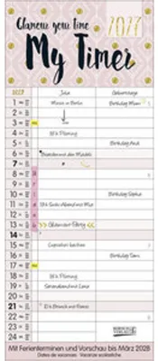 Produktbild von My Timer - Glamour your Time 2027