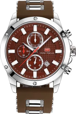 Produktbild von Mini Focus LU-23865 Herrenuhr - Stilvoll in Braun KP23865