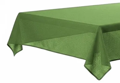 Zdjęcie produktu dla Obrus ogrodowy 130 x 160 cm do ogrodu, na taras i balkon – prostokątny, wodoodporny i łatwy w pielęgnacji, zielony