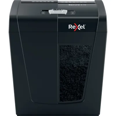 Immagine prodotto di Rexel Secure X10 distruggi documenti Triturazione incrociata 70 dB Nero