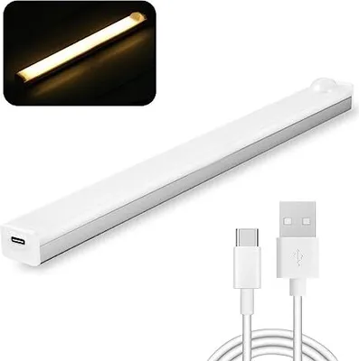 Produktbild von Vinmooog LED-Streifenlampe Leuchten unter Einheit Lichter Küche 3 Modi Dimmbare Schrankbeleuchtungsbewegungssensor Innenreppe