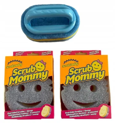 Produktbild von Scrub Daddy Scrub Mommy Magische Reinigungsbürste 3er-Set
