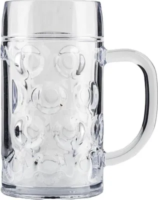 Produktbild von WACA Bierhumpen 0,5l Kunststoff 16xø8,6cm