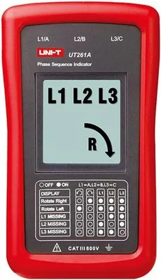 Produktbild von Phasenrotationstester und Motordrehzahlanzeige UNI-T UT261A
