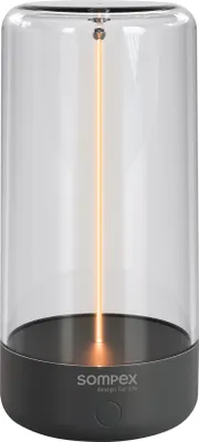Produktbild von Sompex Akku Tischleuchte PULSE anthrazit | 14,5cm