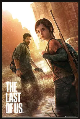 Produktbild von Last of Us, The - Poster - Key Art  + Wechselrahmen, Shinsuke® Maxi Kunststoff schwarz, Acryl-Scheibe