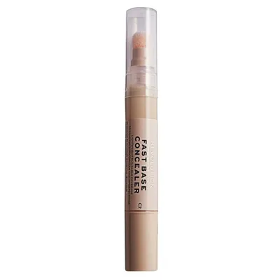 Zdjęcie produktu dla Makeup Revolution, Fast Base Concelear, Under-Eye Concealer Pen, C 2, 4.5 ml