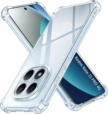 Produktbild von Hülle für Xiaomi Redmi Note 15 PRO 4G - Stoßfeste Transparent Handyhülle Kratzfest Schutzhülle Ultra Dünn Phonillico®