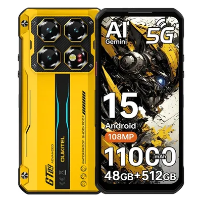 Produktbild von OUKITEL WP60 Outdoor Handy 5G - 48GB+512GB - 7.2" 120Hz 108MP 10000mAh IP68 Outdoor Smartphone Ohne Vertrag Android 15 NFC/OTG/GPS