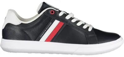 Produktbild von Moderner Herrensportschuh Blau mit Kontrastdetails und Logo