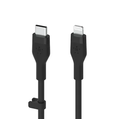 Immagine prodotto di Belkin BOOST CHARGE - Cavo Lightning - Da USB-C maschio a Lightning maschio - 2 m - Nero - per Apple iPad/iPhone/iPod (Lightning)