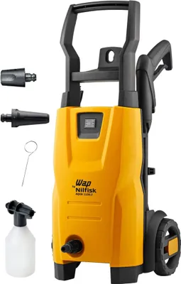Image de WAP by Nilfisk | Aqua 1100.2 | Nettoyeur haute pression | Changement d'accessoires Click&Clean | 110 bar, max. 440 l/h | Système anti-drill, pompe en aluminium