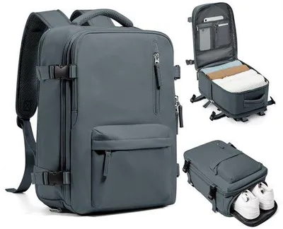 Produktbild von Wasserdichter Reiserucksack 40x20x25 Unterflugzeug Kabinentasche für Laptop