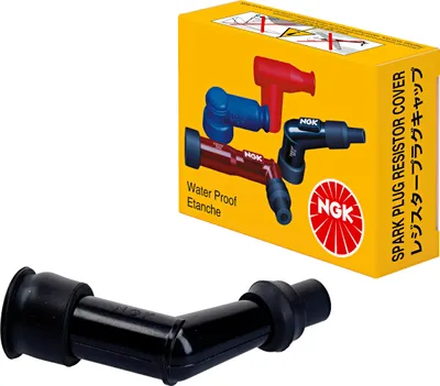 Productafbeelding van NGK 8408 bougiekabelconnector - Zwart, aantal 1