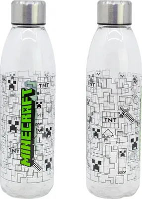Produktbild von Minecraft Creeper Wasserflasche Trinkflasche Flasche XL 980 ml