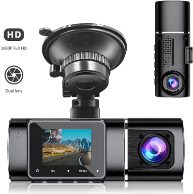 Produktbild von Auto DVR Dash Cam 1080P HD Dual Lens Video Recorder G-Sensor Nachtsicht Kamera