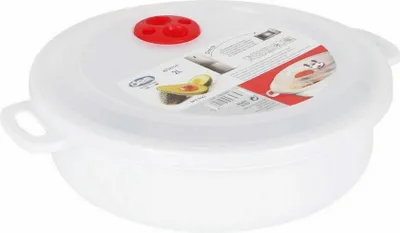 Immagine prodotto di Scatola pranzo rotonda con coperchio Dem 2 L (12 pezzi)