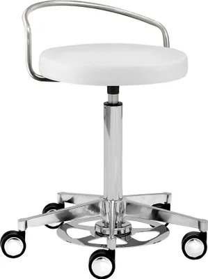 Produktbild von Mayer Arbeitshocker myPROFI 1394 30 582 weiß Kunstleder