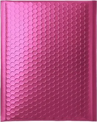 Produktbild von Versandtasche Babelkowa Metallic E15 220 x 265 mm Rosa