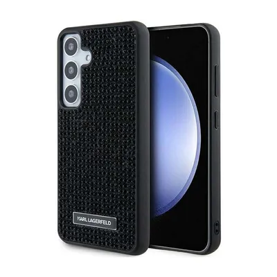 Obrázok produktu pre Karl Lagerfeld Hardcase Rhinestone (KLHCS24SHDSPRK) kryt na Samsung Galaxy S24 – Kovové logo