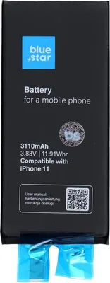 Immagine prodotto di Batteria senza BMS per iPhone 11 3110 mAh Blue Star HQ