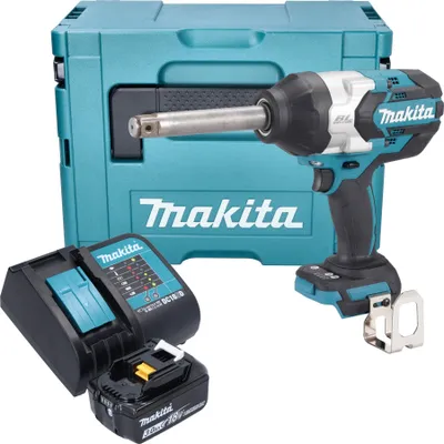 Produktbild von Makita DTW 1005 SF1J Akku Schlagschrauber 18 V 1360 Nm 3/4" Brushless + 1x Akku 3,0 Ah + Ladegerät + Makpac
