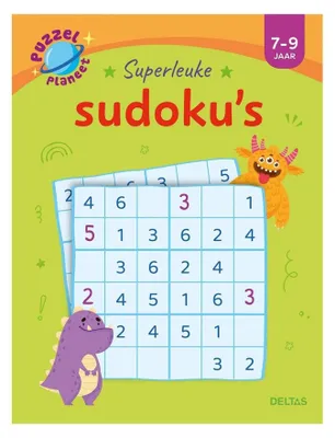 Image de Puzzelplaneet - Des Sudokus très amusants pour les enfants de 7 à 9 ans