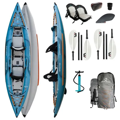 Produktbild von Spinera Tenaya 140 aufblasbares Kajak 2 Personen + 2x Paddel + Pumpe | 410 cm | Touring Kajak Set