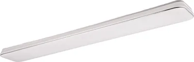 Image de Plafonnier LED rectangulaire BLANCA blanc 46 W, blanc chaud 5400 lm, plastique, dimensions : 6 x 120 x 17 cm, IP20, RL