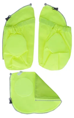 Produktbild von ergobag Zip-Tasche Schulranzen-Zubehör Safety Zip-Set 3-teilig (Für Packs / Cubos / Cubo Lights Ab 2019 / 2020) Yellow gelb
