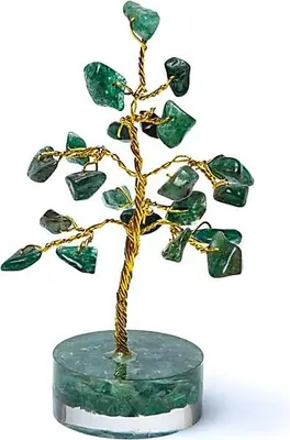 Immagine prodotto di Albero Di Pietre Preziose Avventurina Verde - ±8cm Confezione Da 4 Pz