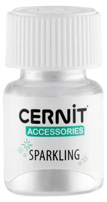 Produktbild von Cernit 6x Sparkling 5g, Diamant Pigmentpulver, Silber - Silber CE6120005080C