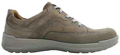 Imagen del producto de Zapatos deportivos para hombre, tipo cordones, color gris, ideales para el tiempo libre