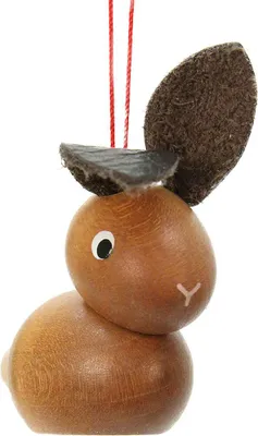 Produktbild von Osterschmuck Lederohrenhase gross (5,9cm) von Christian Ulbricht