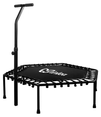 Obrázek produktu pro INLEA FITNESS Trampolína 130 cm s madlem – černá