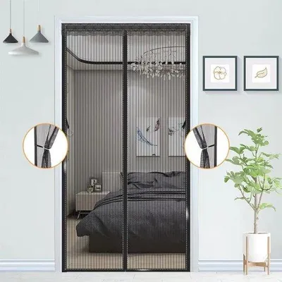 Produktbild von Magnetisches Fliegengitter 100 x 210 cm für Türen und Balkon