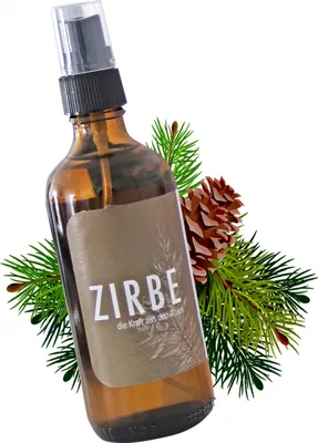 Produktbild von Zirbenspray 100ml - Raumspray, Zirbe, Kissenspray, Lufterfrischer - Düfte der Zirbe, Alpen