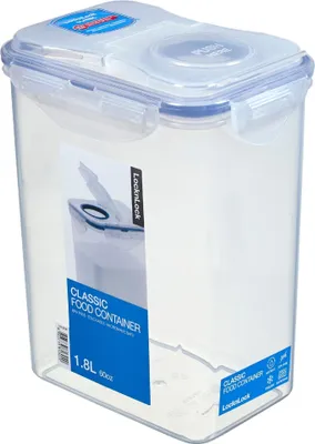 Produktbild von Lock & Lock HPL 813F, Box, Rechteckig, 1,8 l, Blau, Transparent, Polypropylen (PP), 151 mm